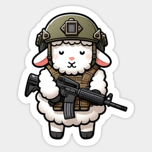 Tactical Sheep Sticker